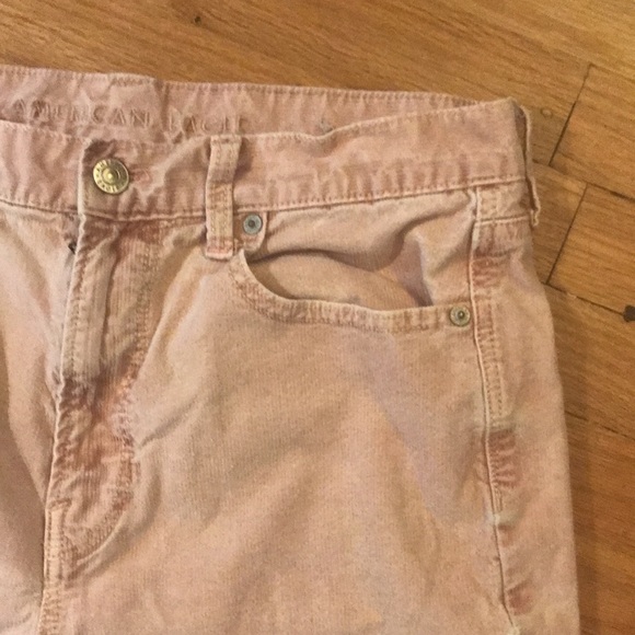 Light pink American eagle jeans size 10 washed to shrink size 6. - Picture 7 of 16